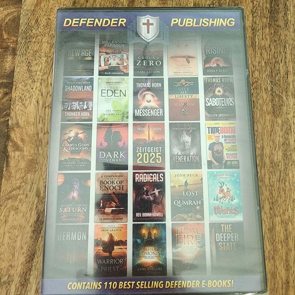 110 Defender E-Book Collection CD-ROM Data Disc Thomas Horn Defender Publishing